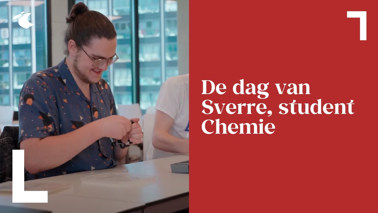 De dag van student Sverre bij de opleiding Chemie