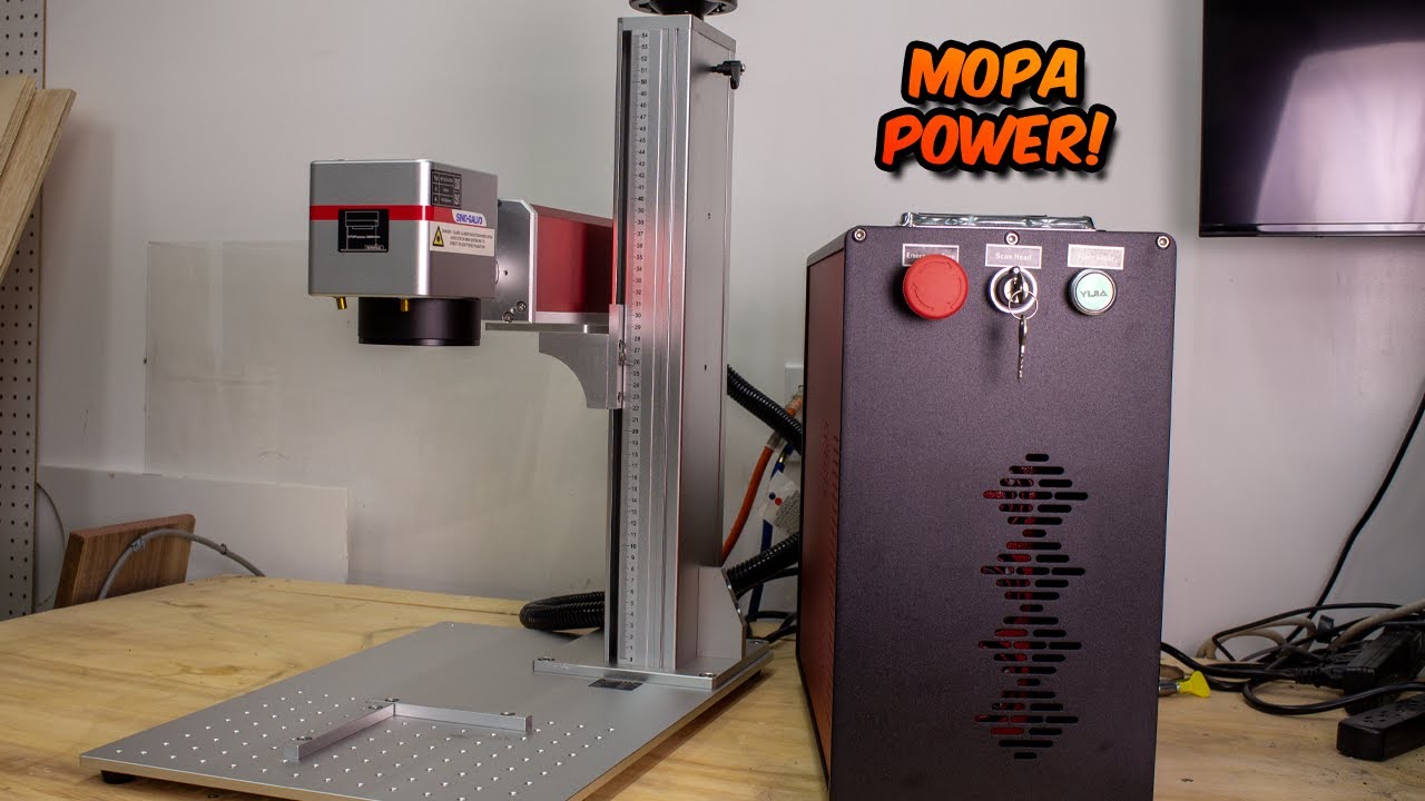 Testing Omtech Laser's 30 Watt MOPA Fiber