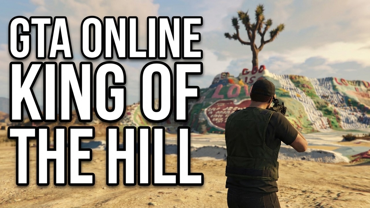 KING OF THE HILL BATTLE!  I Fought for the Crown in GTA Online
