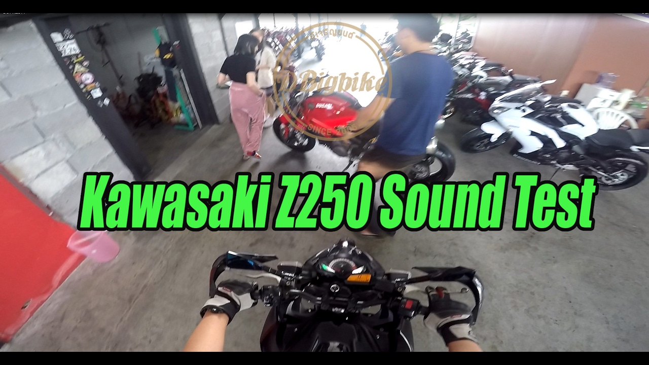 Kawasaki Z250 Sound Test ride ep.6