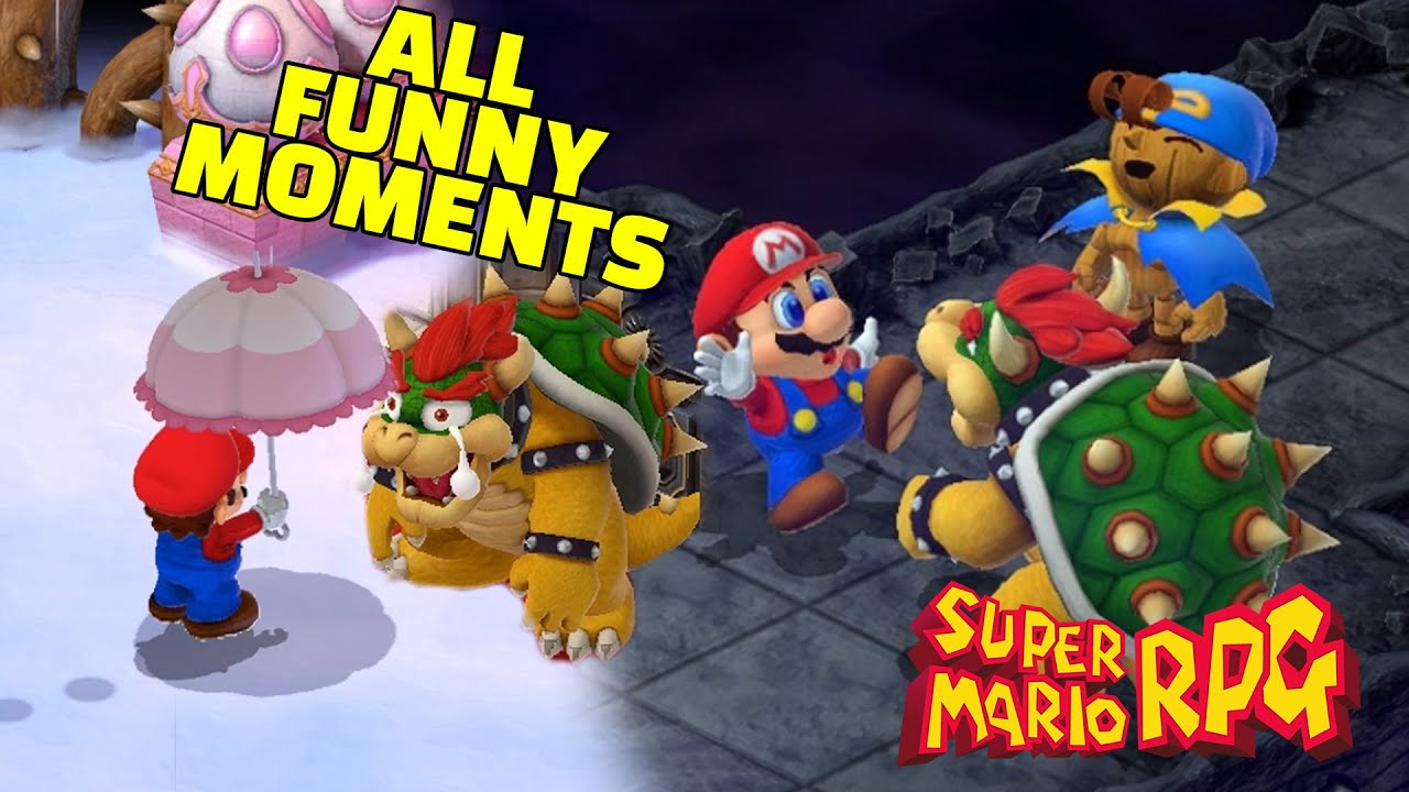 All Funny Moments in Super Mario RPG Remake 2023 (With Context in the timestamps)