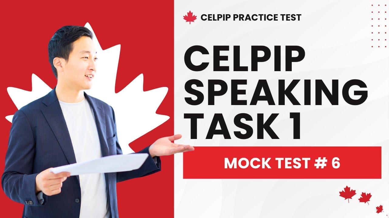 CELPIP Speaking Task 1: Giving Advice Sample Question with Answers (Mock Test #6)