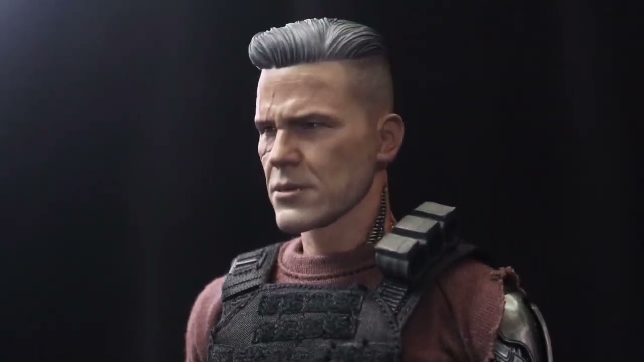 Boneco Cable Deadpool 2 Hot Toys Marvel 1/6 Mms583 Novo #umboxing 