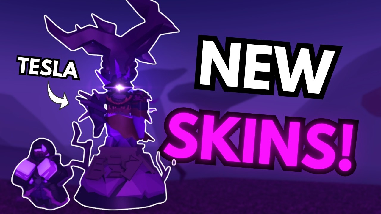 RANKING EVERY NEW VOID SKIN! | SHOWCASE + REVIEW - Tower Defense Simulator (UPDATE)