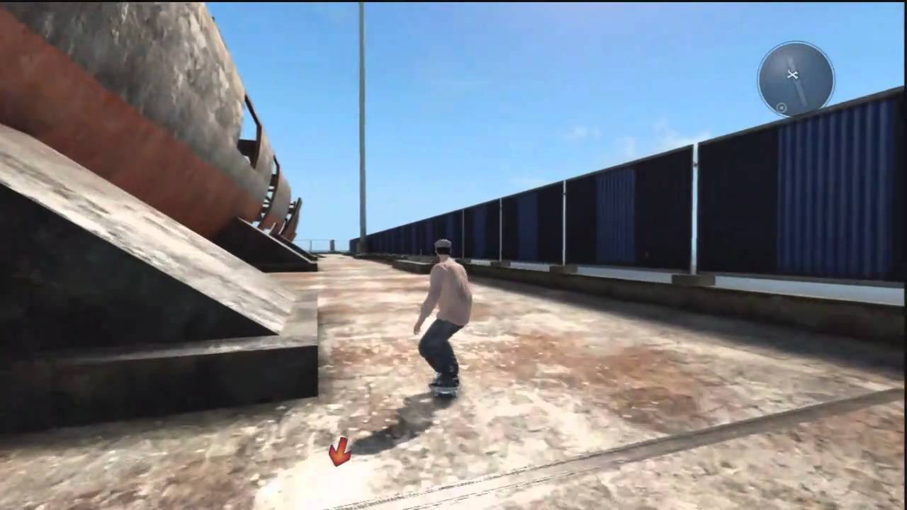 crazy pedestrian chasing me after I punched him in skate 3