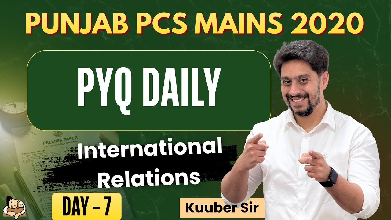 WHO Mandate And Covid 19 | Punjab PCS Mains 2020 PYQ Solved