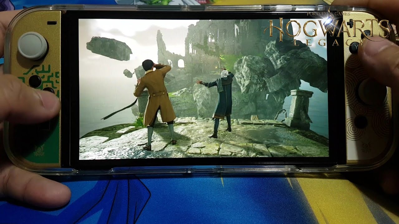 Hogwarts Legacy Unboxing and Gameplay on Nintendo Switch OLED