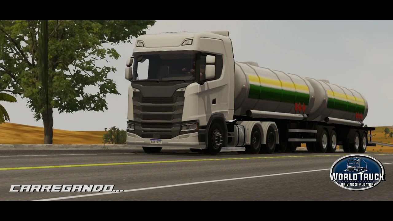 Vamos pegar a estrada com carreta euro truck Dynamic games 