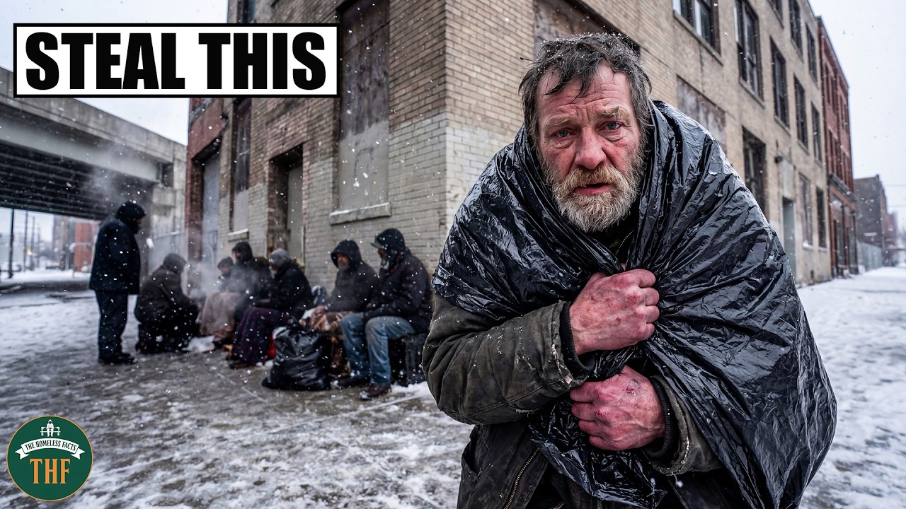 Homeless Winter: How Trash Bags & Newspapers Save Lives