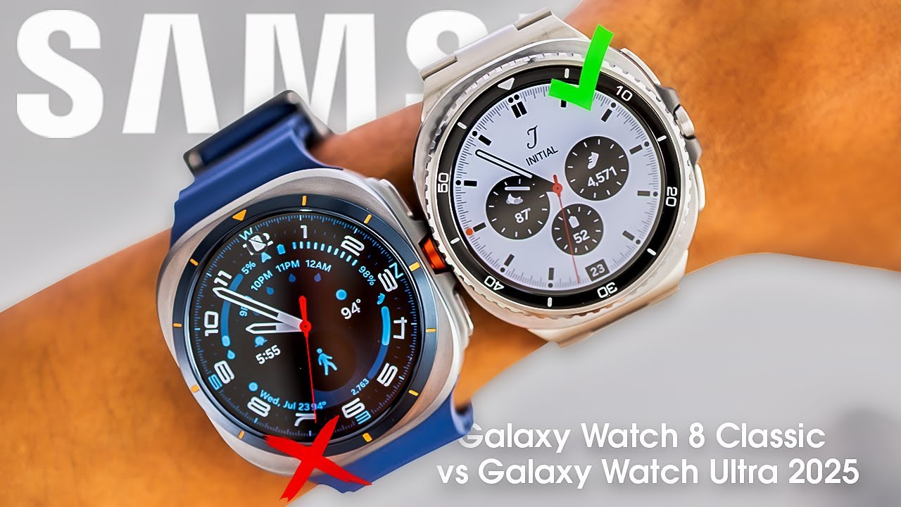 Galaxy Watch 8 Classic vs Ultra 2025 | Battle of Titans!