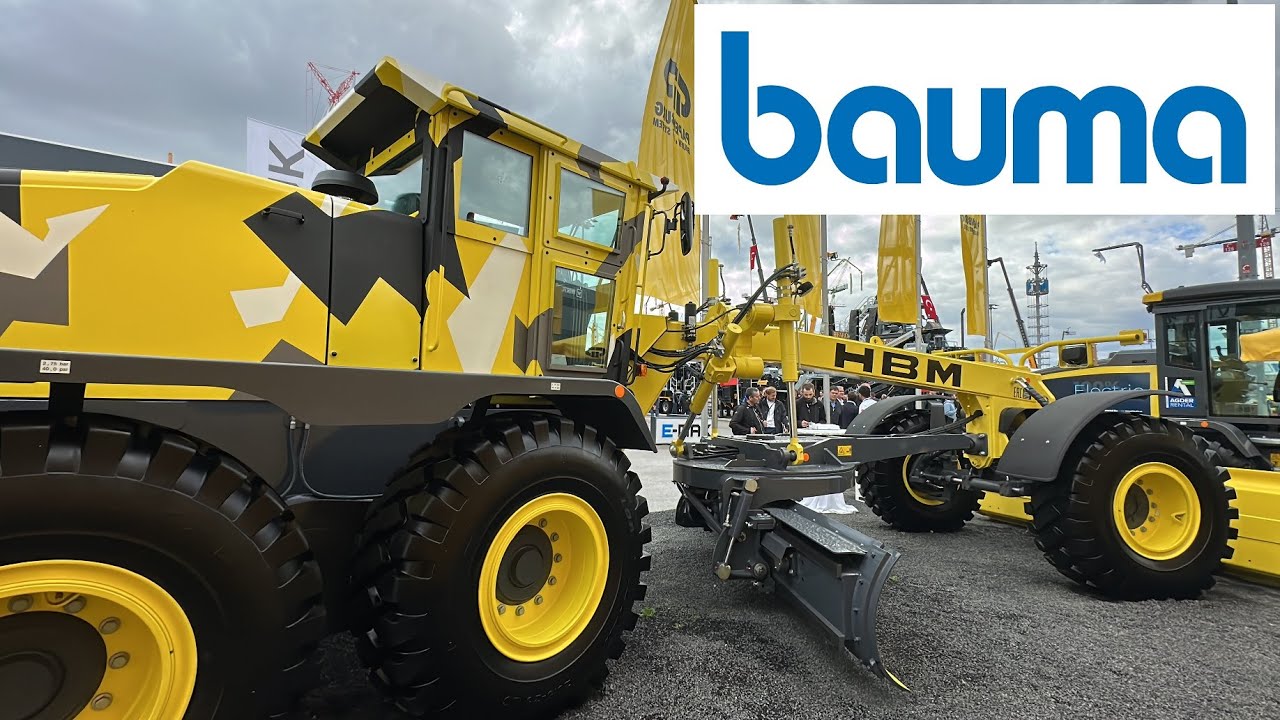 HBM-NOBAS și autogrederele de mâine | Bauma 2022