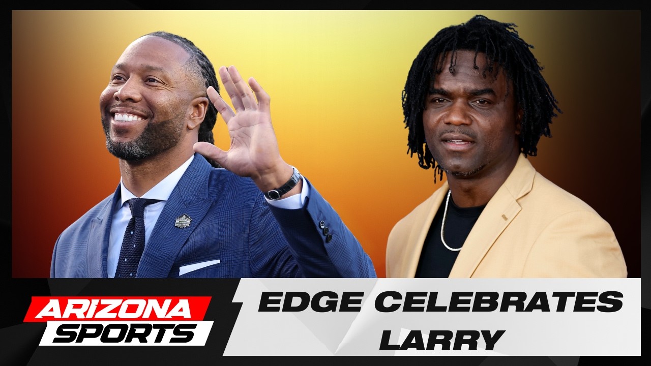 Pro Football Hall of Famer Edgerrin James discusses Larry Fitzgerald's induction & Cardinals' future