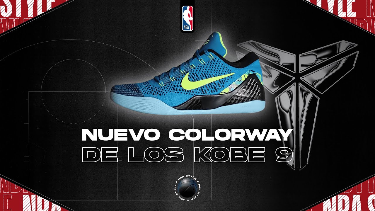 ¡El nuevo colorway de los Kobe 9 está espectacular! Todos los detalles de esto y más en 