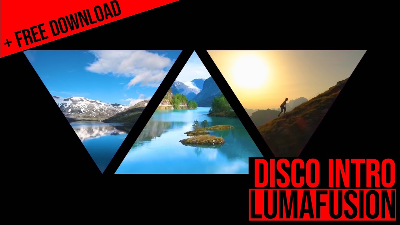Super cool Intro - Lumafusion Tutorial