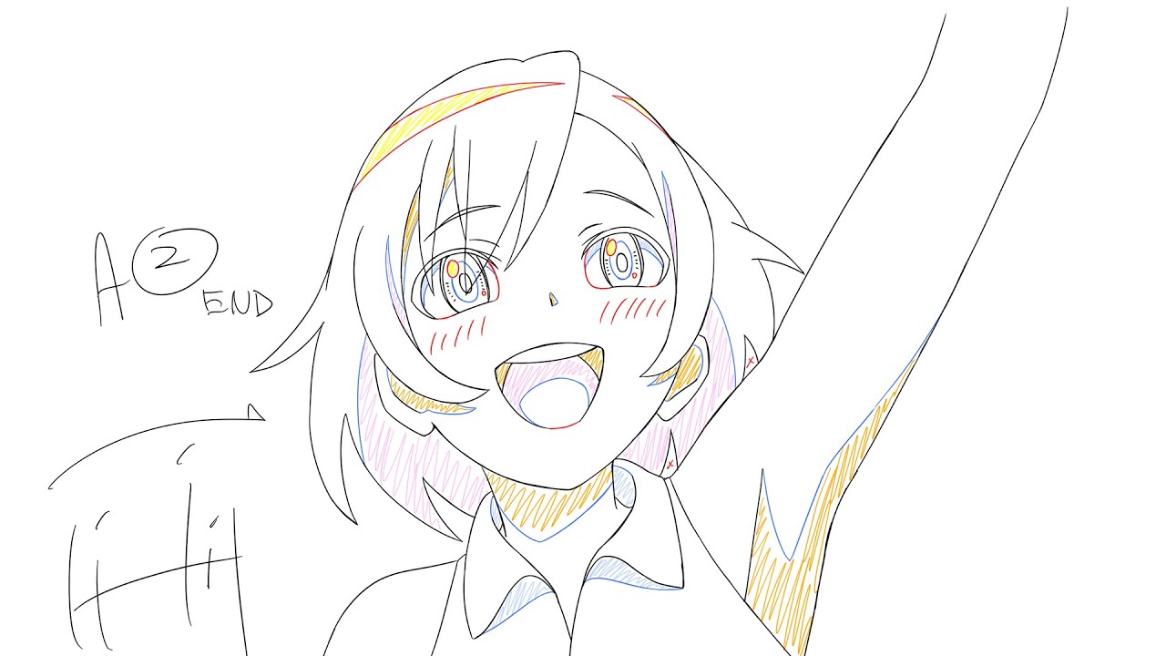 What is Genga? How to draw Genga. How to get work in Anime drawing Genga.