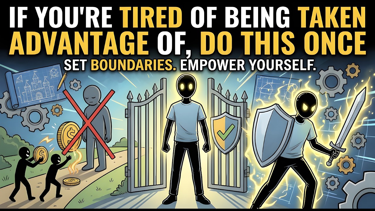 The One Boundary That Makes People Stop Taking Advantage of You!