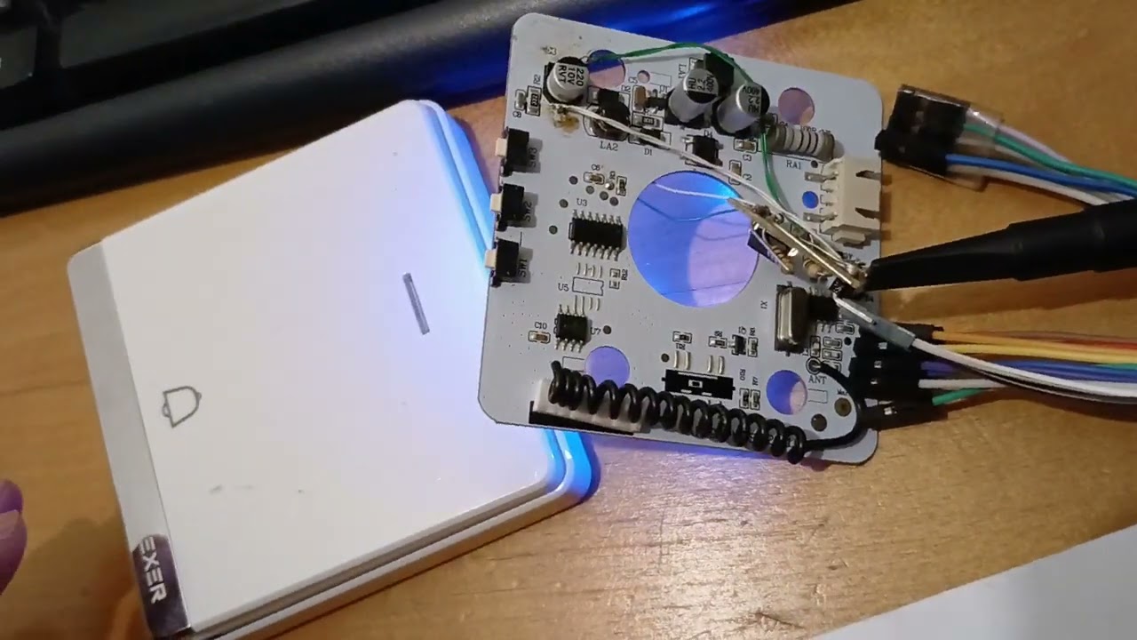 wireless door bell MCU interface 20250903