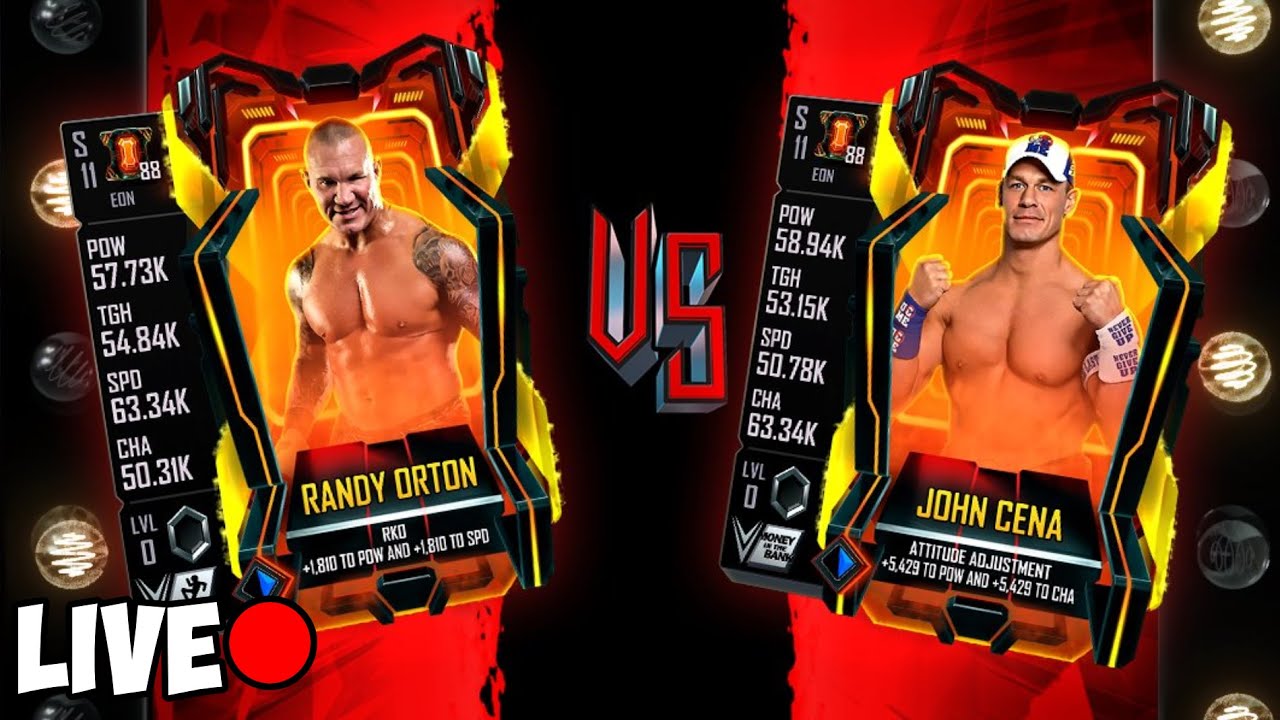 [LIVE]  John Cena vs Randy Orton PCC Final Grind | WWE SuperCard