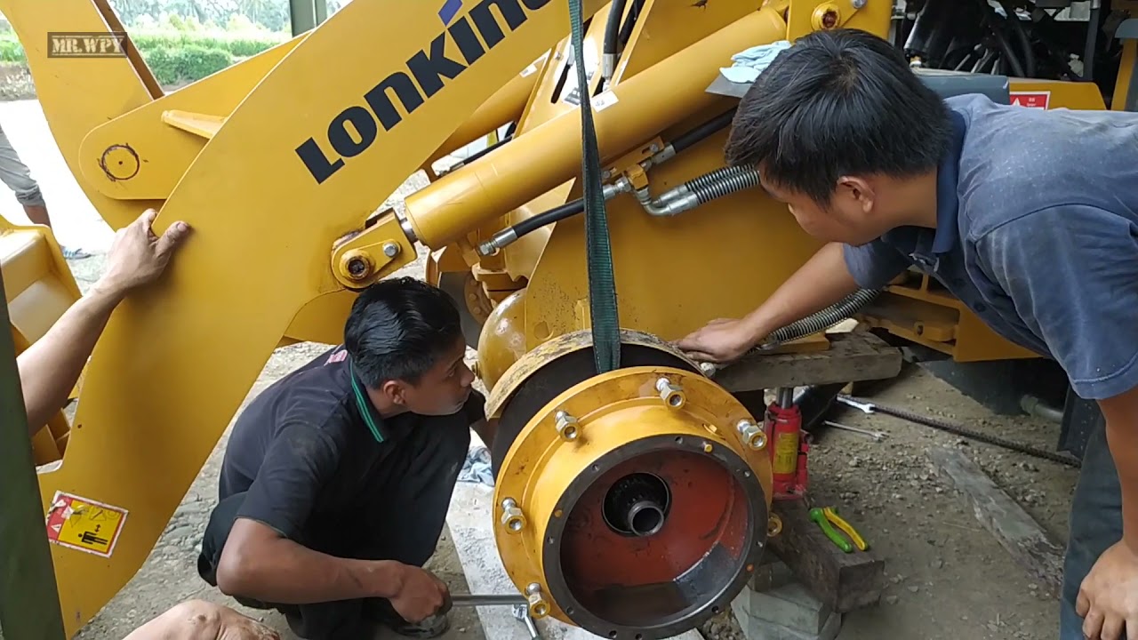 TEAMWORK, SERVICE REAR AXLE WHEEL LOADER LONKING CDM816