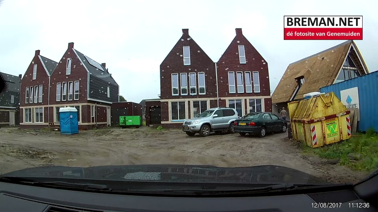 12-08-2017 Rijdende camera door Genemuiden en Kamperzeedijk