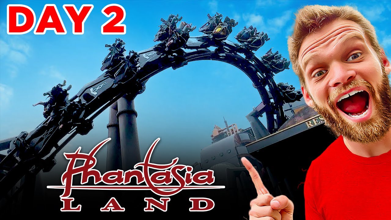 RIDING THE BEST RIDES AT PHANTASIALAND!!