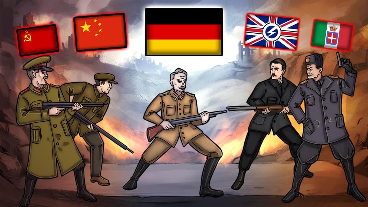 What If Germany Was The Only Democracy In Hoi4?