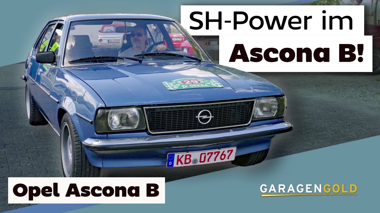 Opel Ascona B: Chrommodell mit Rekord-Sprint-Motor | Petrolheads | Garagengold