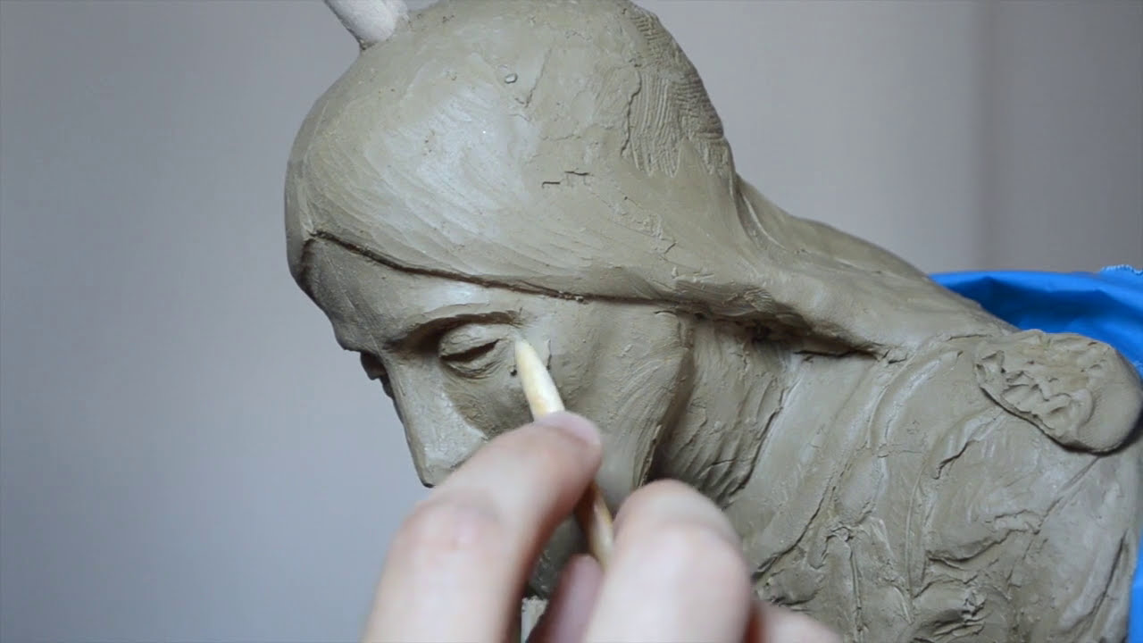 💜  Ntro. Padre Jesús AYAMONTE [Así se hizo RÉPLICA en BARRO o ARCILLA]