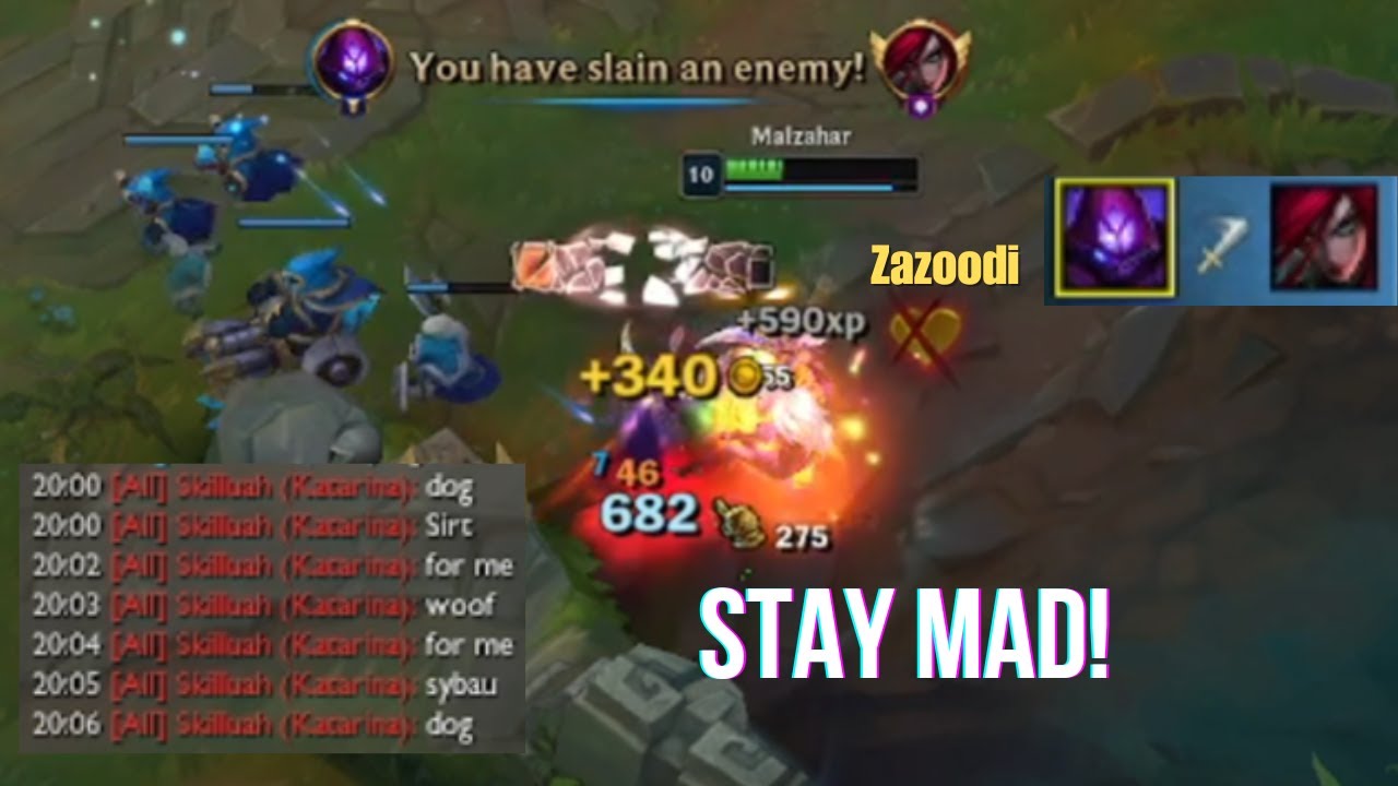 I Made Him Rage Quit | Malzahar Ranked Gameplay