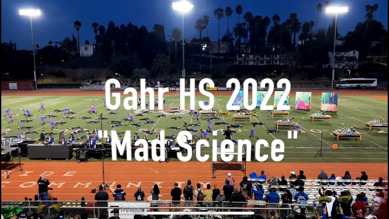 Gahr HS WBA finals 2022, performing 