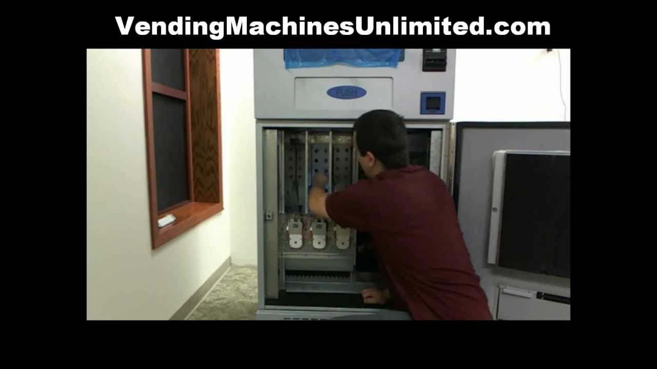 How to Adjust Vending Machine Backgates in a Vertical Drop System by Seaga
