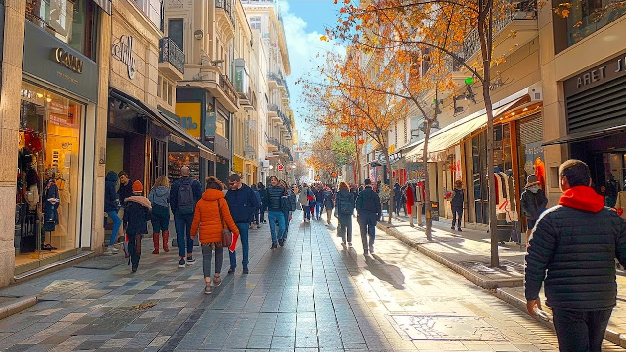 Ermou Street Athens 🇬🇷 The Most Iconic Street in Greece