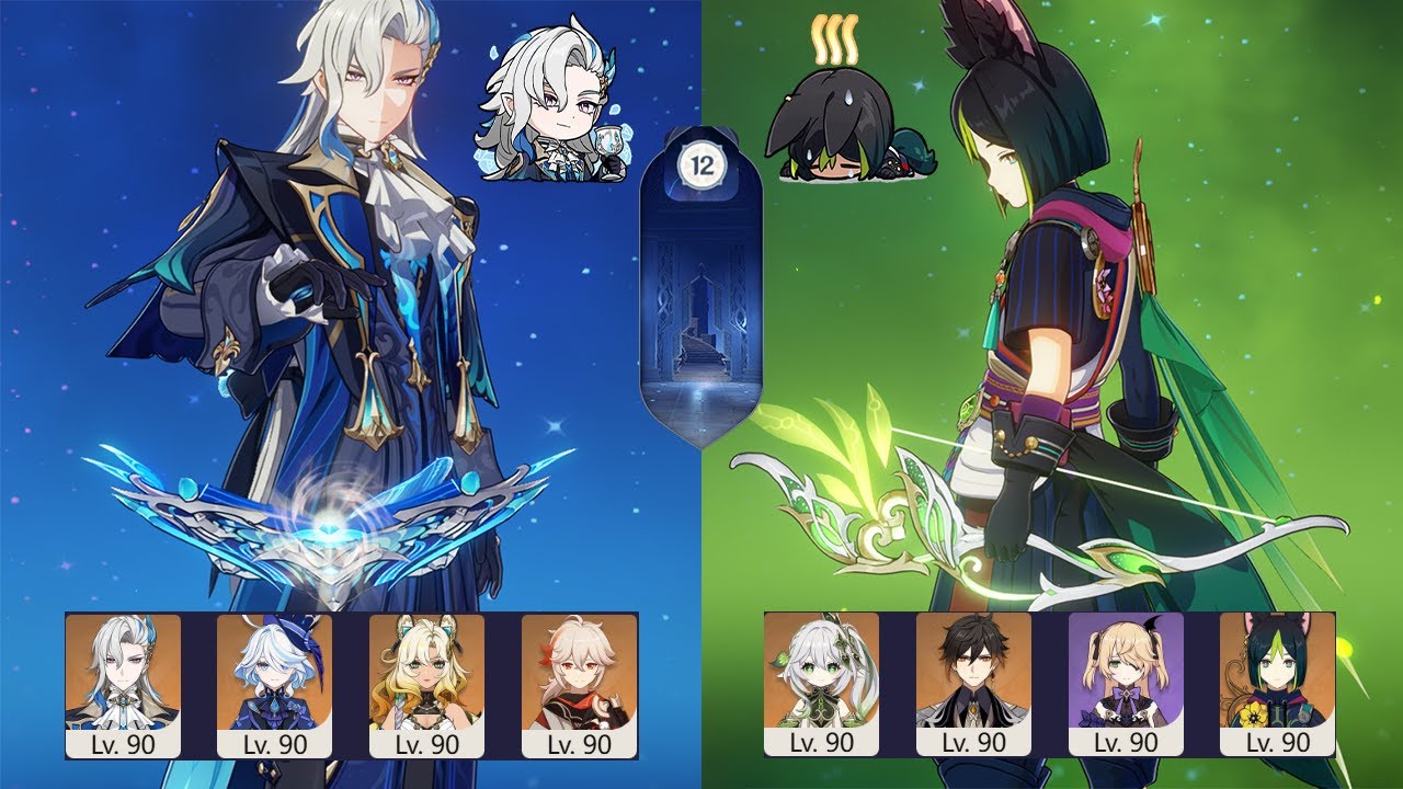 PREMIUM RUN | 5.1/5.2 Genshin Abyss | Hypercarry C1R1 Neuvillette & Quicken C1R1 Tighnari