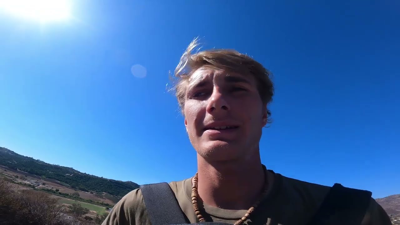 Hike and Fly Mini wing flight on my 16M
