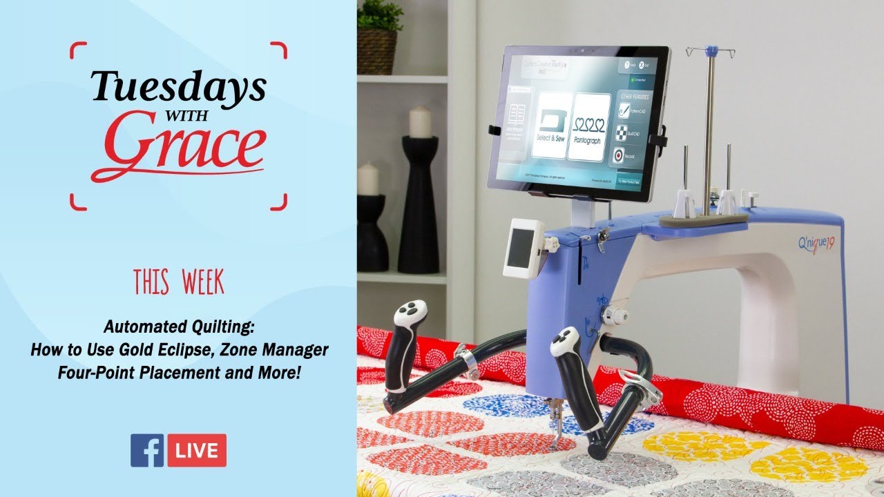 Tuesdays With Grace Automated Quilting