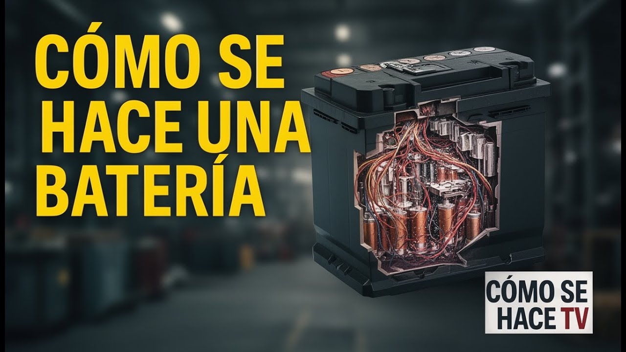 Cómo Se Hace Una Batería 🔋