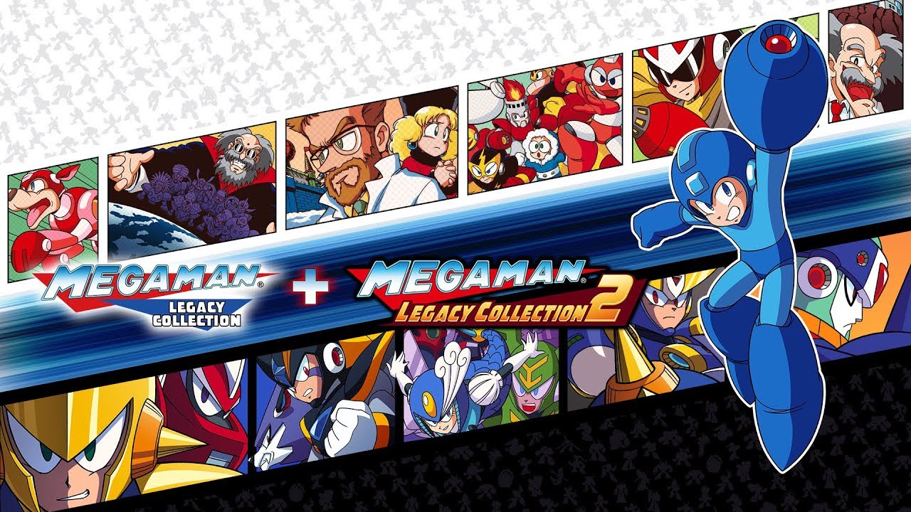 Mega Man Legacy Collection 1 + 2 Switch Announce Trailer