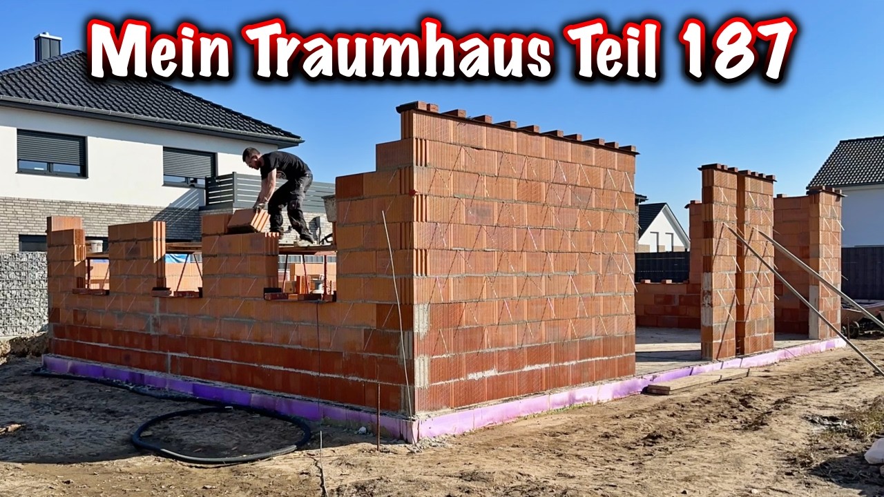 Traumhaus! (Hinter dem Haus mauern - Teil 187) MaurerM