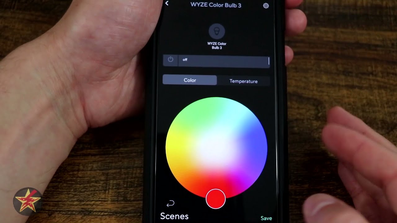Wyze Color Light Bulb App Walkthrough