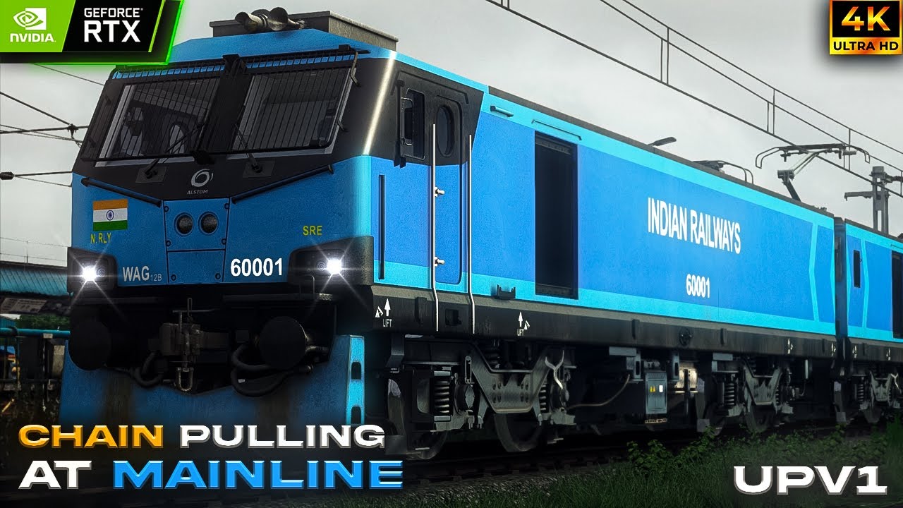 Chain pulling after departure 🤯 RAILWORKS....#trainsimulator #railworks