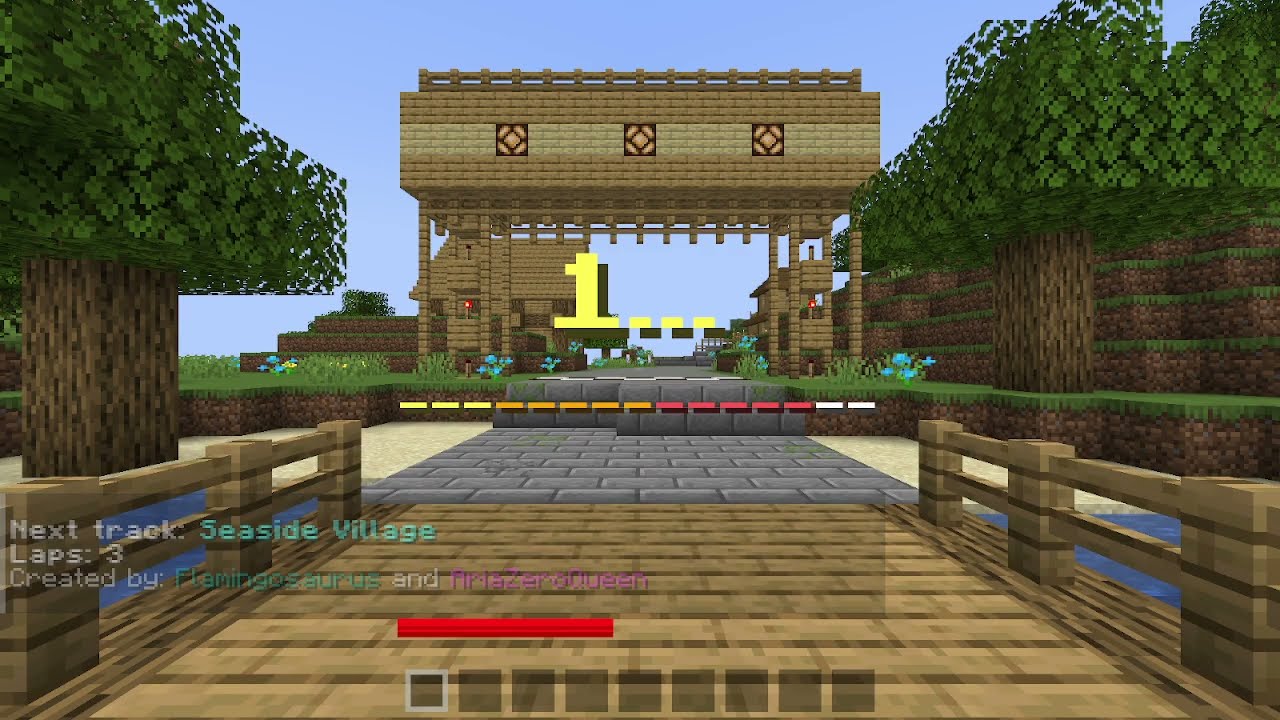 A trip to the sea - Minecraft Sprint Racer