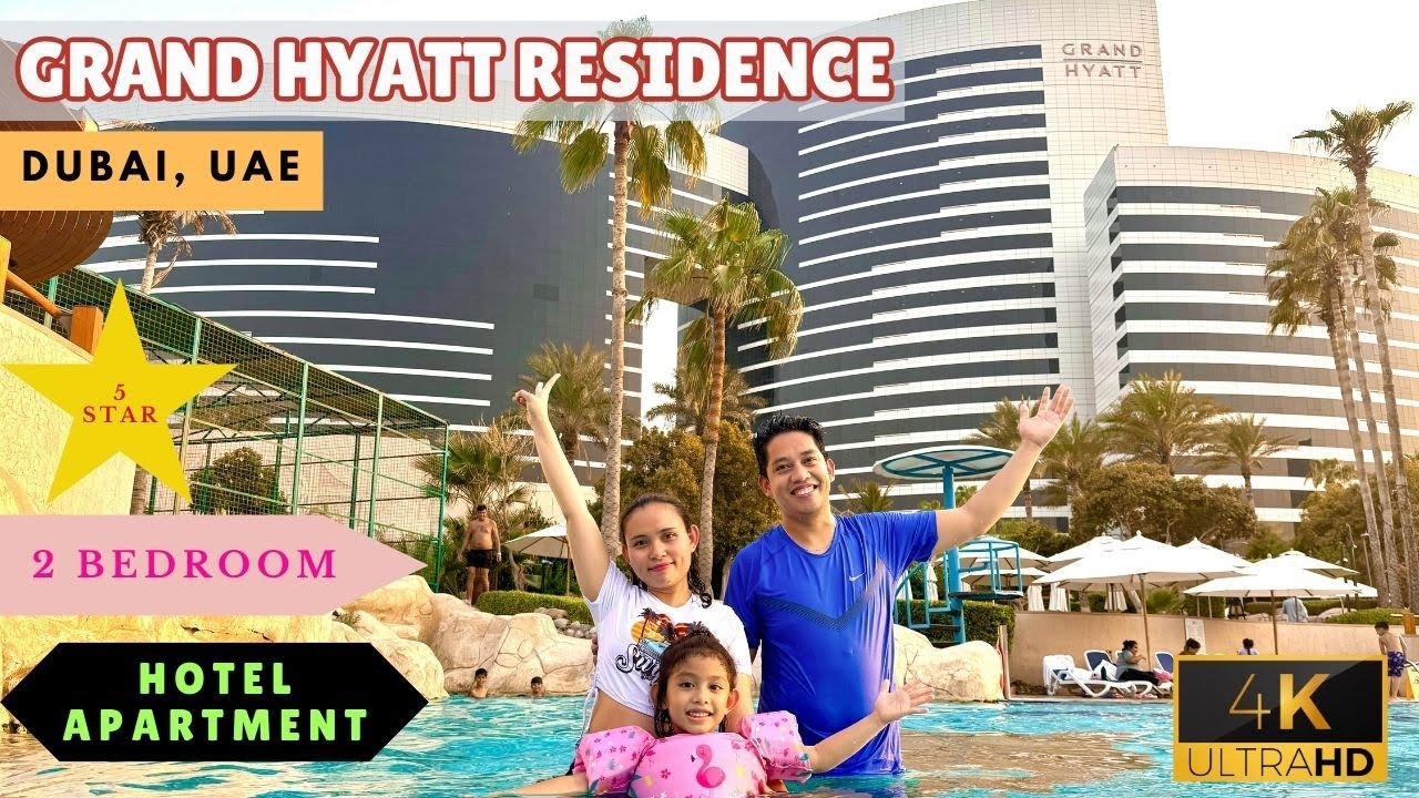 Grand Hyatt Residence | Dubai United Arab Emirates | Ultimate Family Staycation & Pool Adventures 4K