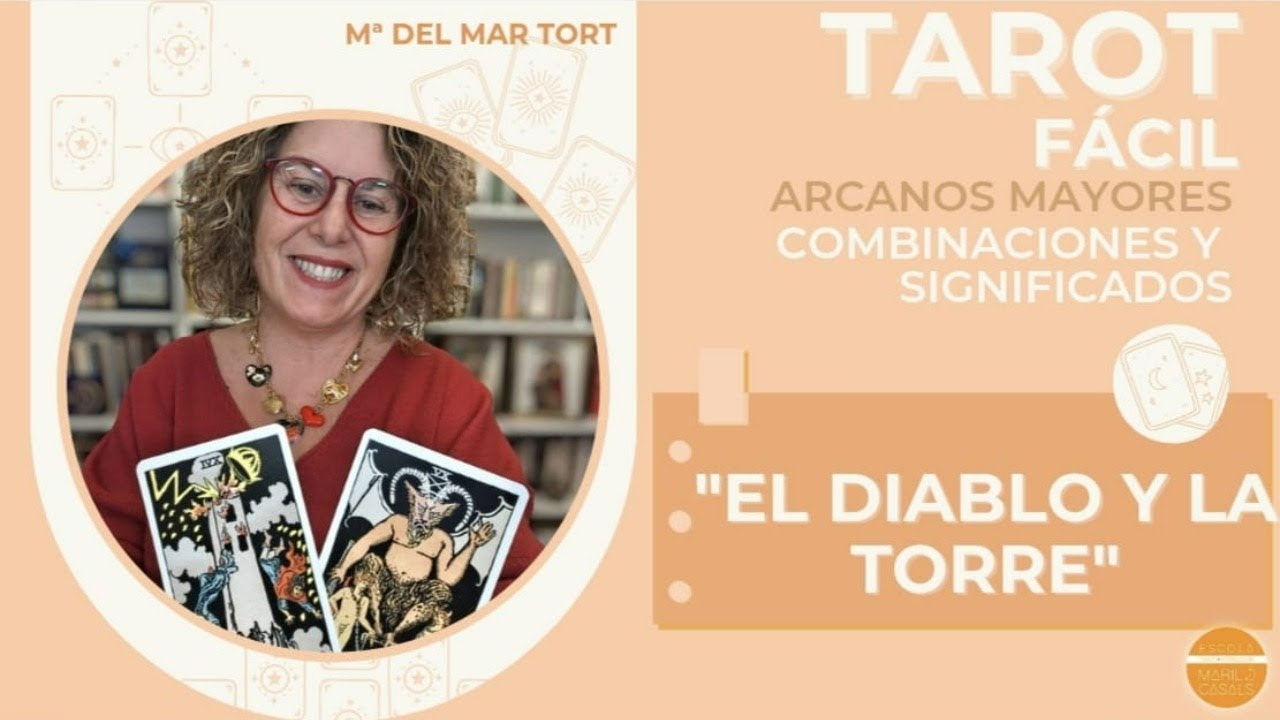 TAROT. ARCANOS DEL DIABLO Y LA TORRE