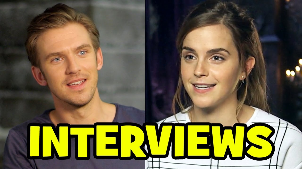 BEAUTY AND THE BEAST 2017 Cast Interviews