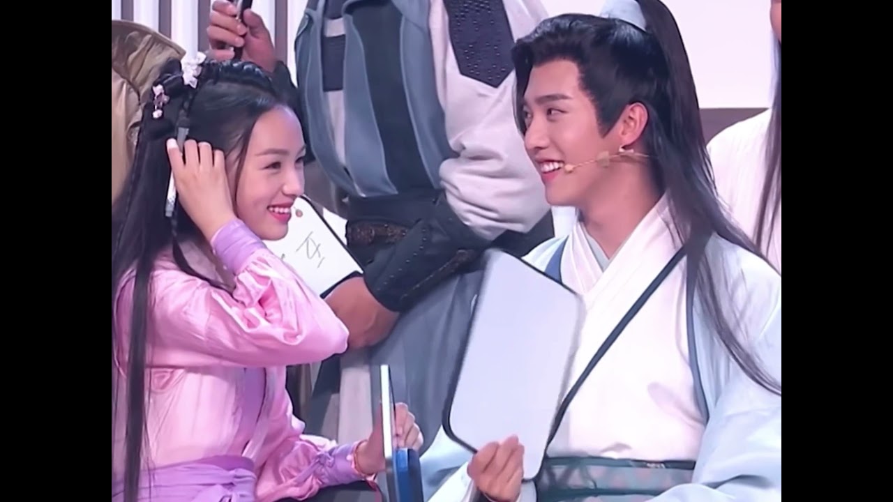 Compilation of cute Zhou Ye & Ma Wenyuan #Xiangning #YeMa moments at #WordofHonorThemeConcert