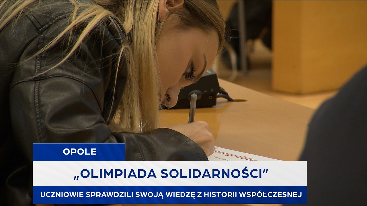 &bdquo;Olimpiada Solidarności&rdquo;. Uczniowie sprawdzili swoją wiedzę z historii wsp&oacute;łczesnej