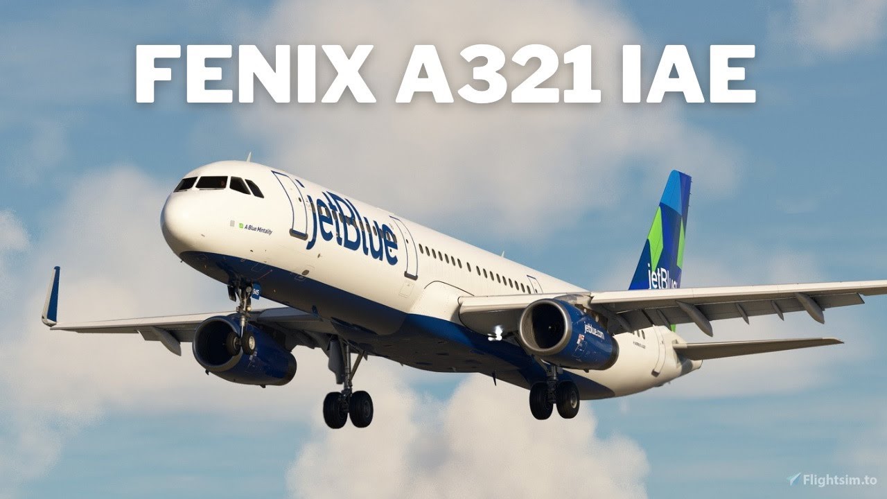 Fenix A321-IAE Sharklet | KLGA - KFLL | MSFS 24