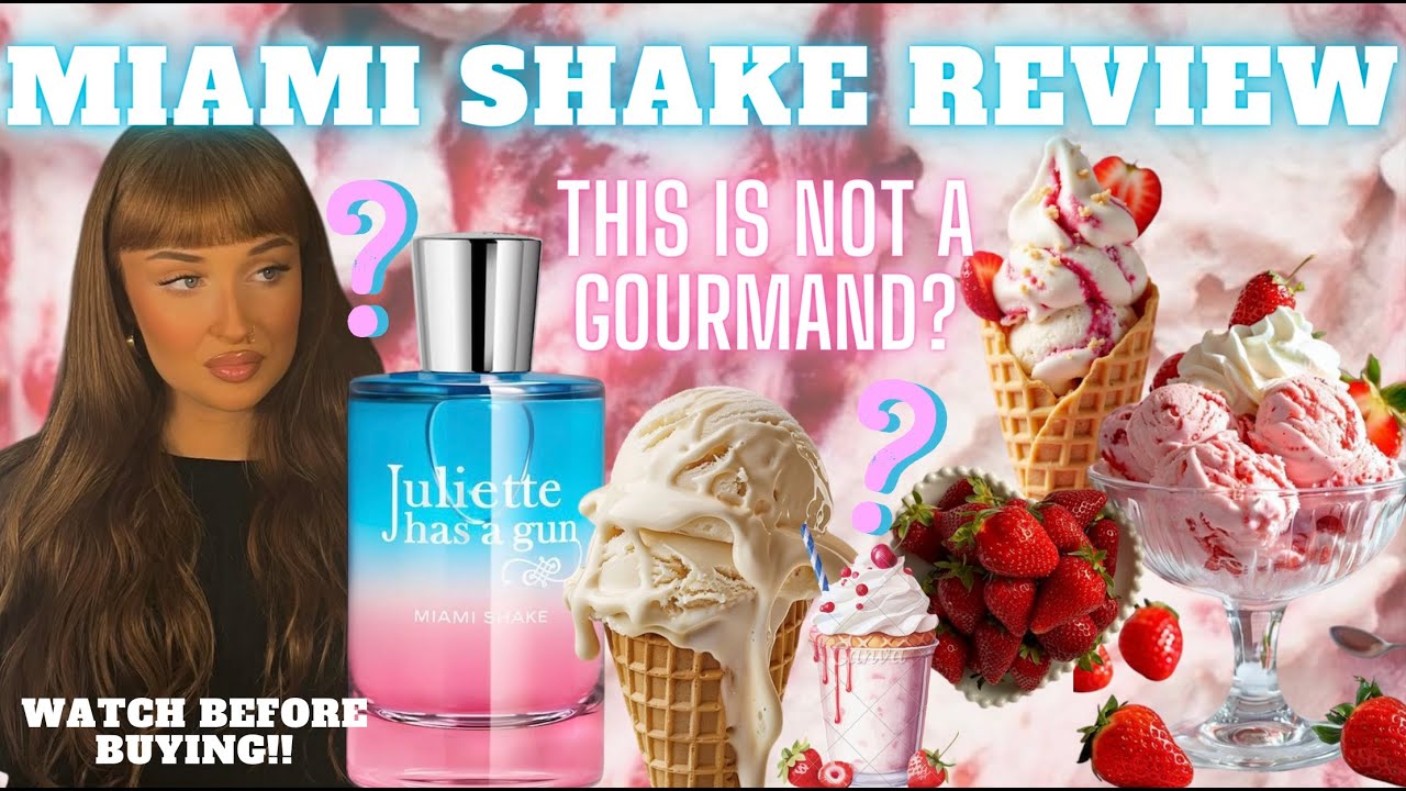 🍓NEW MIAMI SHAKE PERFUME REVIEW|🍦ICECREAM WHERE??| JULIETTE HAS A GUN #newrelease #perfume