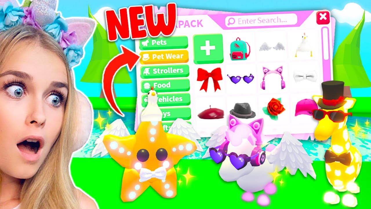 The NEW PET ACCESSORIES Are OUT In Adopt Me! (Roblox)