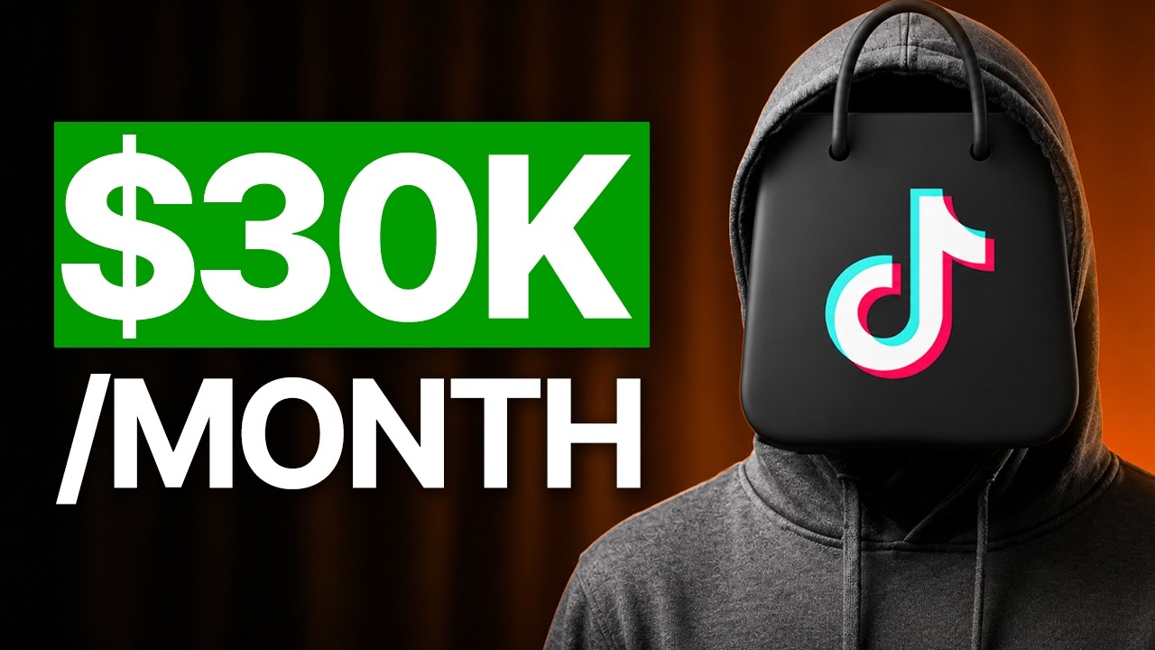 This Guy Makes $30K/Month With Faceless TikTok Shop (Here's How)